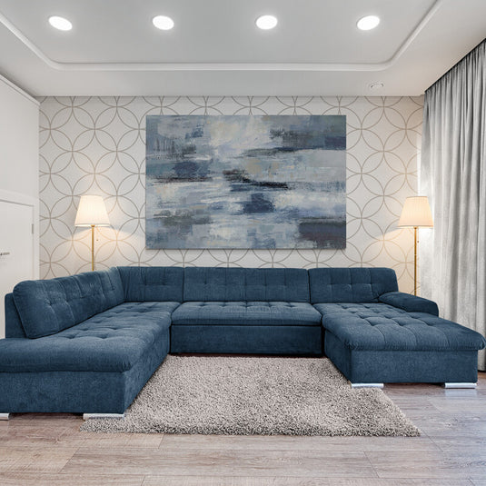 Abstracto Cielo Azul - Canvas Mérida Fine Print Art