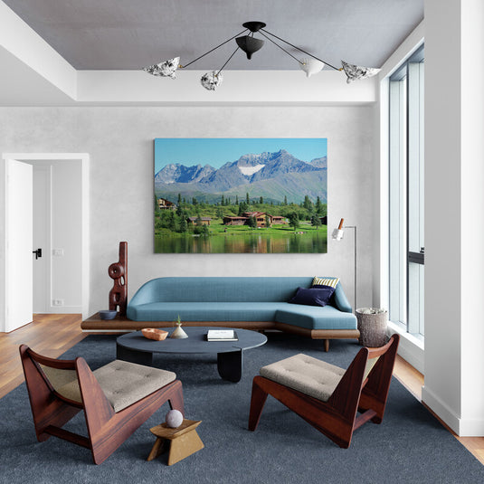 Alaska in summer - Canvas Mérida Fine Print Art