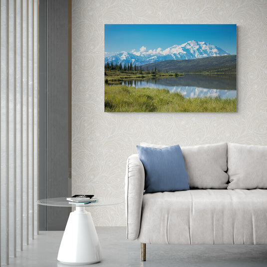 Alaskan landscape - Canvas Mérida Fine Print Art