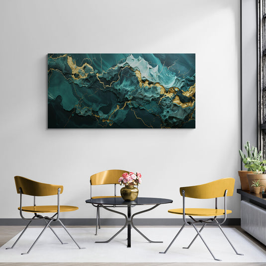 Aurora Geológica: Sinergia de Tierra y Oro