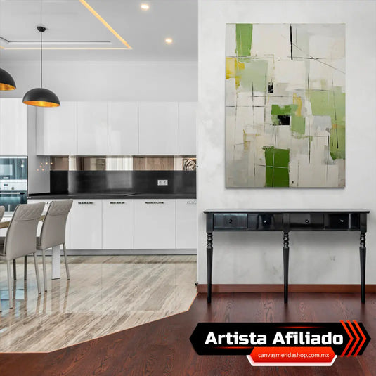 Amarillo, Verde Vol. 5 - Rafael Orozco - Canvas Mérida Fine Print Art