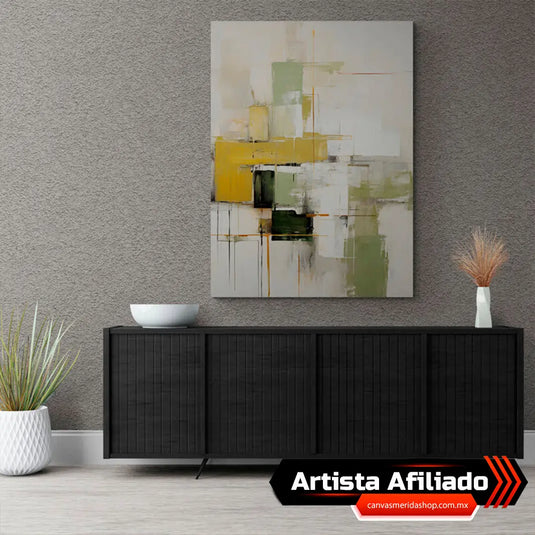Amarillo, Verde Vol. 6- Rafael Orozco - Canvas Mérida Fine Print Art