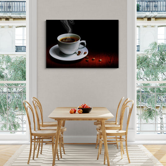 Americano coffee - Canvas Mérida Fine Print Art