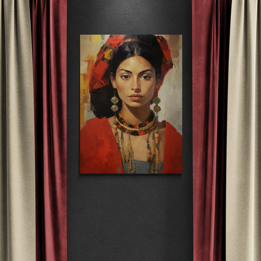 Apariencia Étnica - Canvas Mérida Cuadros Decorativos