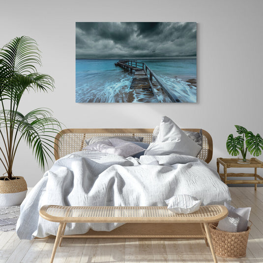 Atravesando las aguas - Canvas Mérida Fine Print Art