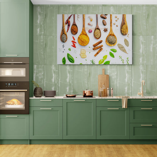 Ballet de condimentos - Canvas Mérida Cuadros Decorativos
