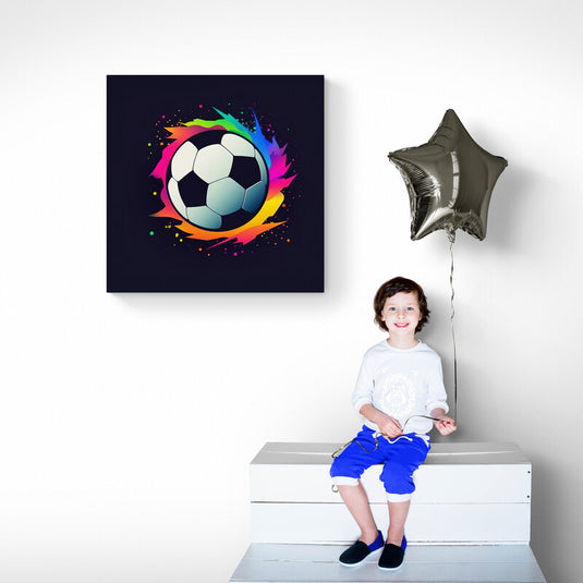 Balón multicolor - Canvas Mérida Fine Print Art
