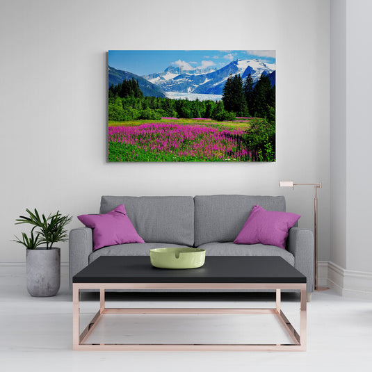Beautiful mountain nature - Canvas Mérida Fine Print Art