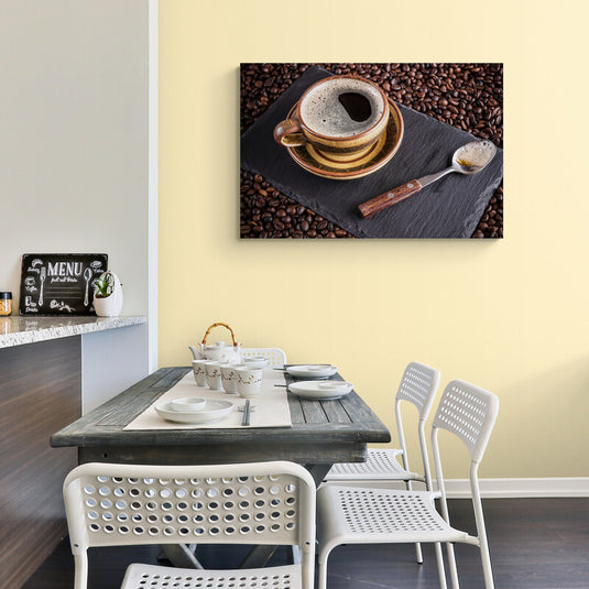 Bitter coffee - Canvas Mérida Fine Print Art