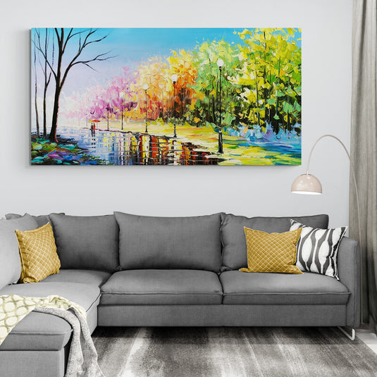 Bosque multicolor - Canvas Mérida Fine Print Art