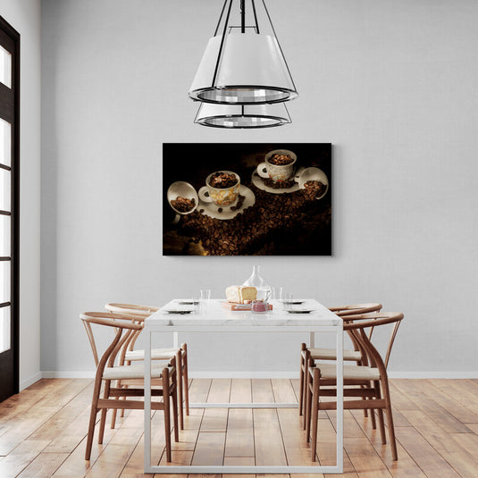 Cafe en grano - Canvas Mérida Fine Print Art
