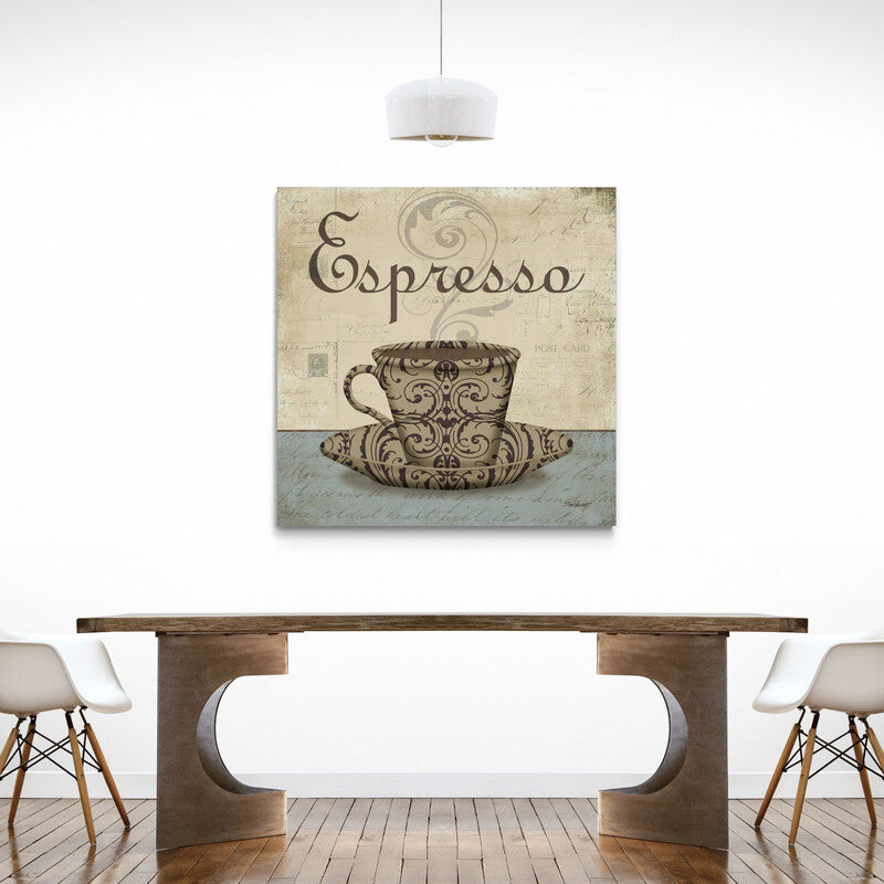 Café expresso - Canvas Mérida Fine Print Art