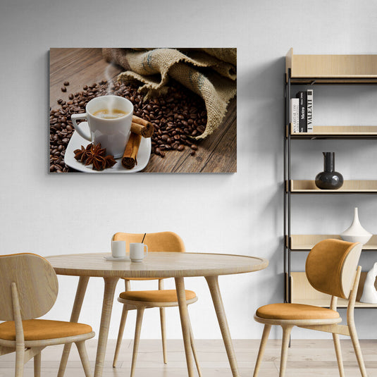 Cafe tostado - Canvas Mérida Fine Print Art