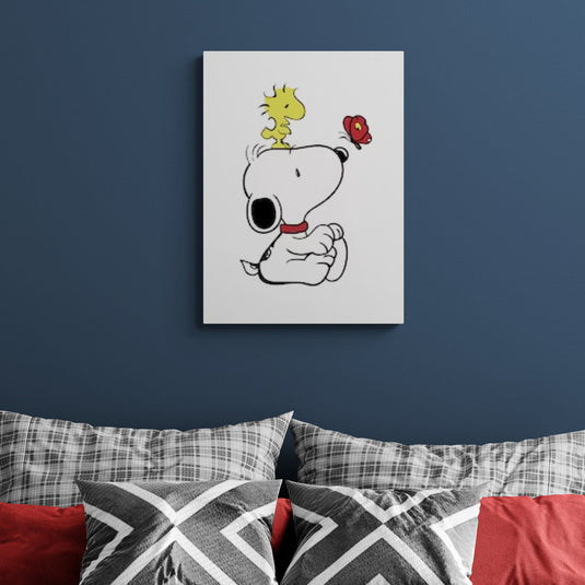 Cariño y Alegría Snoopy con Woodstock