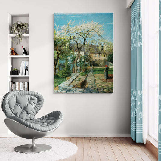 Jardín primavera árbol flor Vincent van Gogh