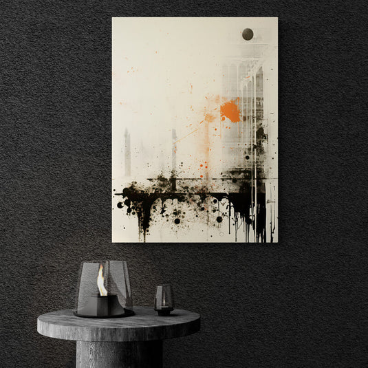 Ciudad Abstracta Número Tres - Canvas Mérida Cuadros Decorativos