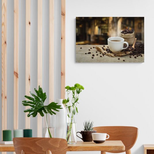 Coffee brown - Canvas Mérida Fine Print Art