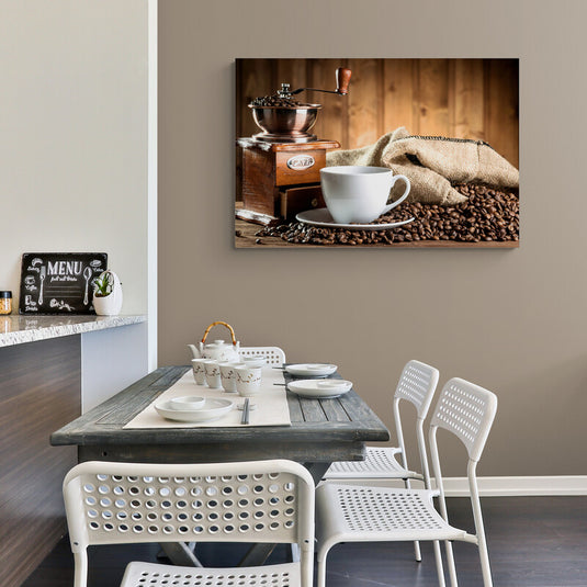 Coffee grinder - Canvas Mérida Fine Print Art