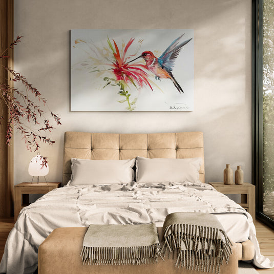 Colibri Alas Azules horizontal