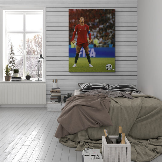 Cristiano Ronaldo # 12 - Canvas Mérida Fine Print Art
