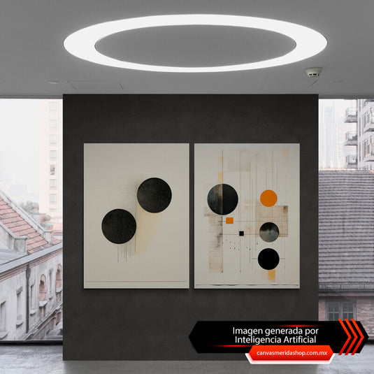 Set Elegante Minimalista 3 - Canvas Mérida Fine Print Art