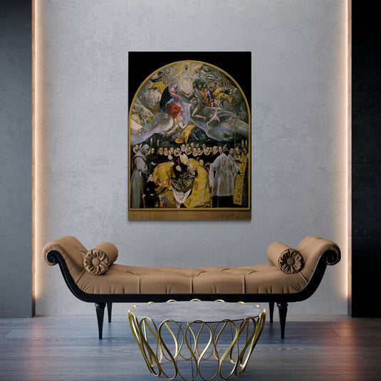 El entierro del conde de Orgaz El Greco pintura religiosa