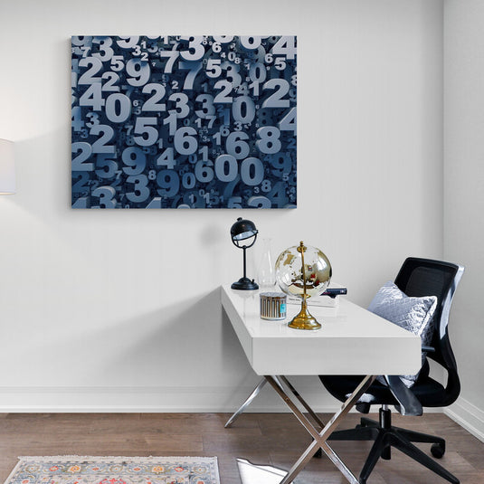 El ritmo de los dígitos - Canvas Mérida Fine Print Art