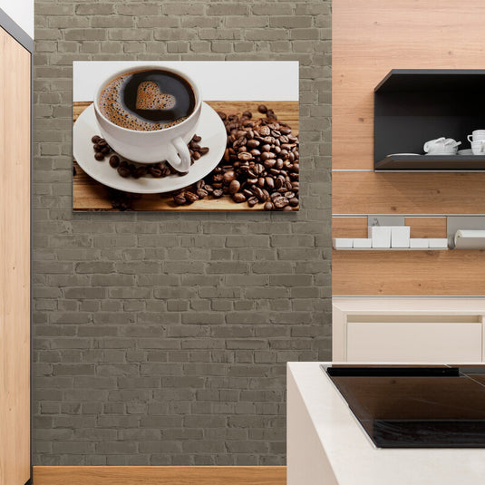 Espresso coffee morning - Canvas Mérida Fine Print Art