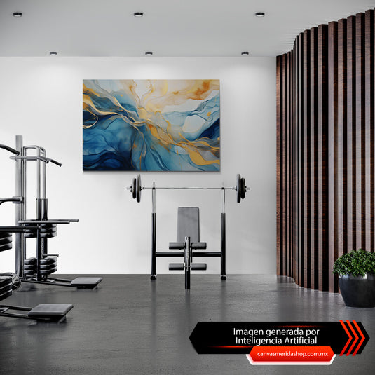 Explosión de Energía - Canvas Mérida Fine Print Art