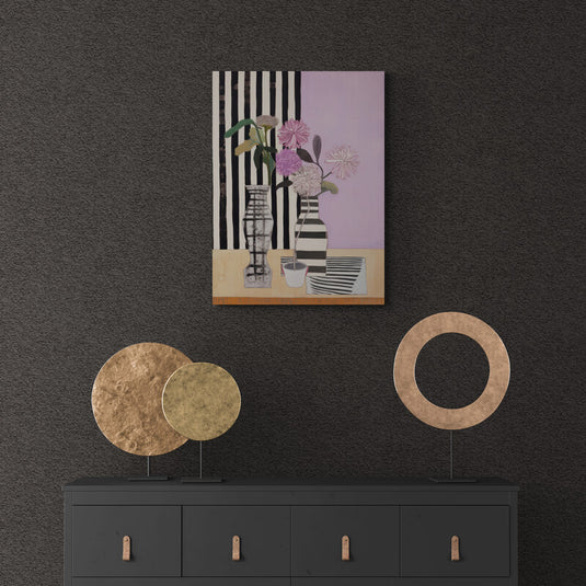 Flowers On Table - Canvas Mérida Cuadros Decorativos