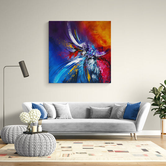 Fuego y Hielo - Canvas Mérida Fine Print Art