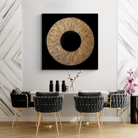 Gold eye - Canvas Mérida Fine Print Art