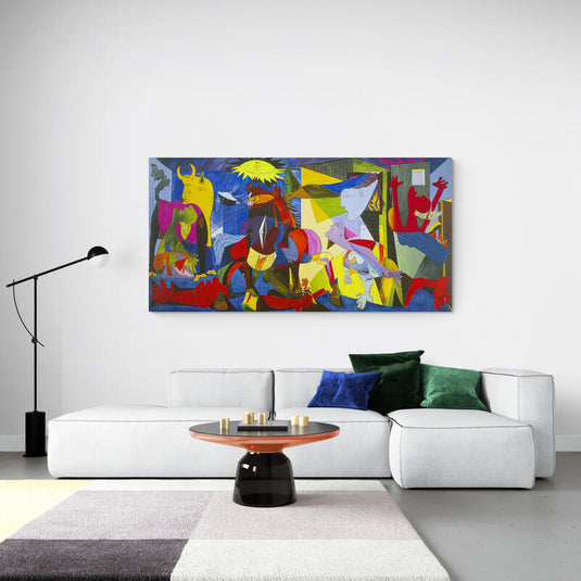 Guernica Picasso Sophie Matisse colores vivos geométrico