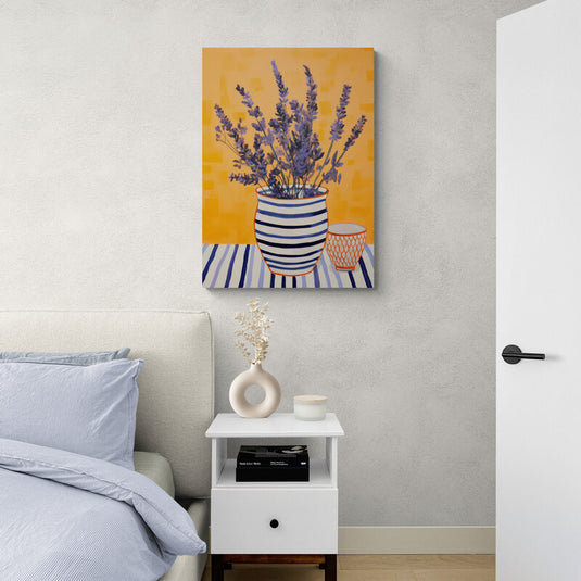 Jarrón de Lavandas - Canvas Mérida Cuadros Decorativos