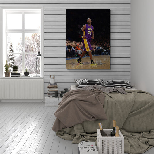Kobe Bryant 24 - Canvas Mérida Fine Print Art