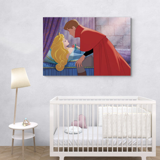 La bella durmiente y el principe - Canvas Mérida Fine Print Art