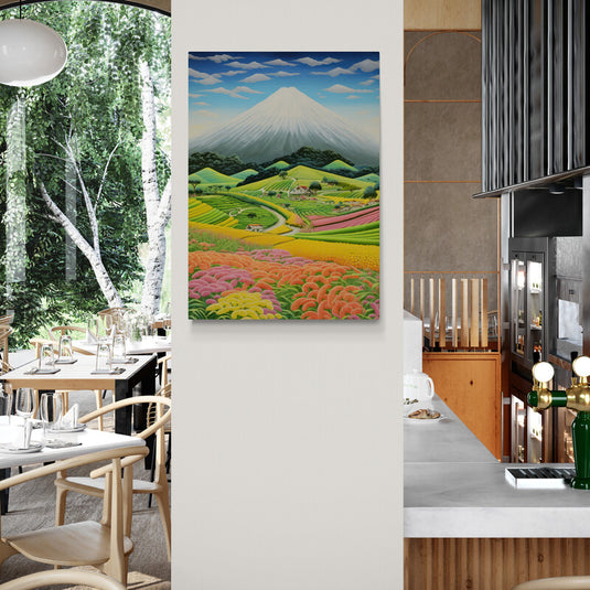 La Calma del Monte Fuji - Canvas Mérida Cuadros Decorativos