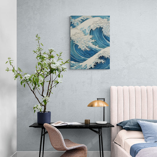 La gran ola frente a kanagawa - Canvas Mérida Cuadros Decorativos