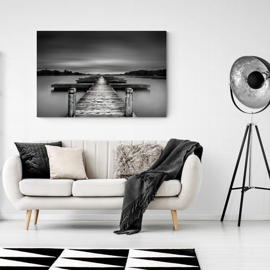 Lake silence - Canvas Mérida Fine Print Art