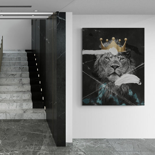 León con corona (vertical)