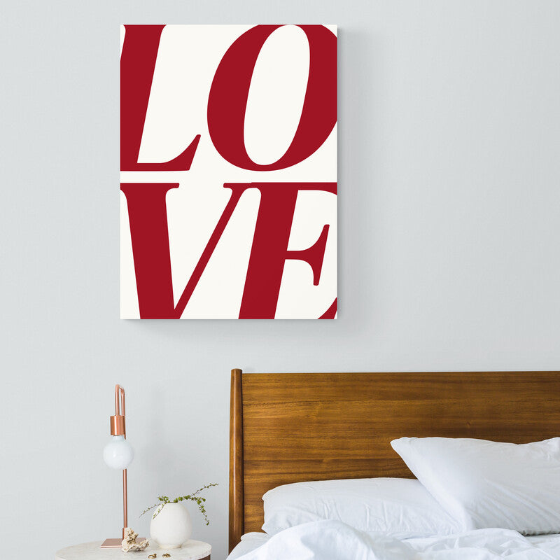 Love sign - Canvas Mérida Cuadros Decorativos