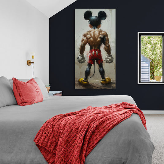 Arte Conceptual de Personaje Musculoso