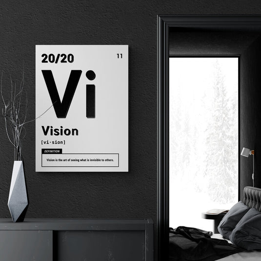 Minimalista de Vision Estilo Tabla Periódica