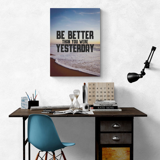 Motivacional de Playa con Mensaje Inspirador