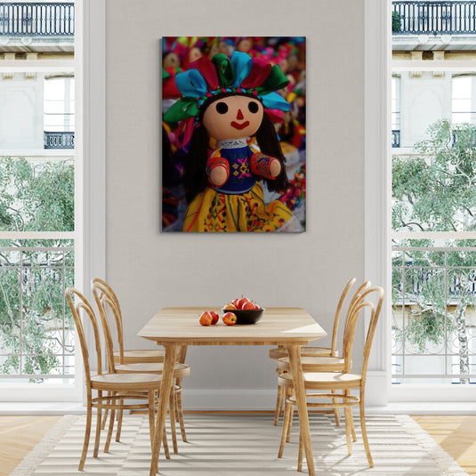 Muñeca mexicana - Canvas Mérida Cuadros Decorativos