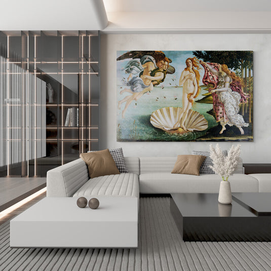 Nacimiento de Venus Botticelli diosa concha marina