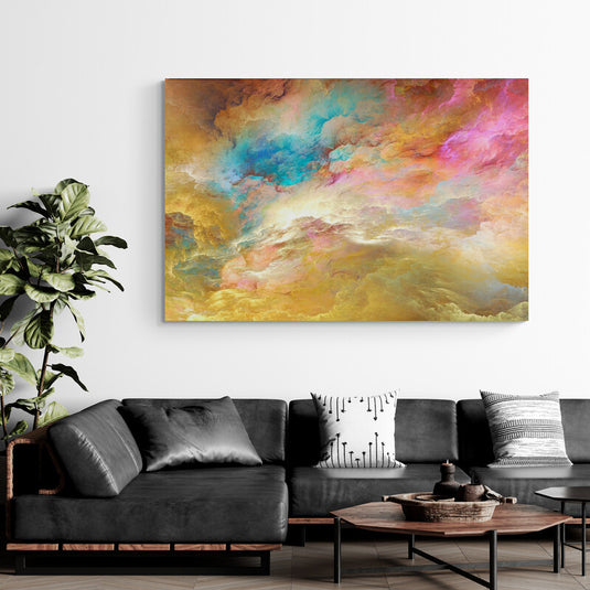 Nubes de algodón de azúcar - Canvas Mérida Cuadros Decorativos