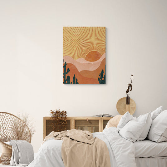 Oasis Desértico - Canvas Mérida Cuadros Decorativos