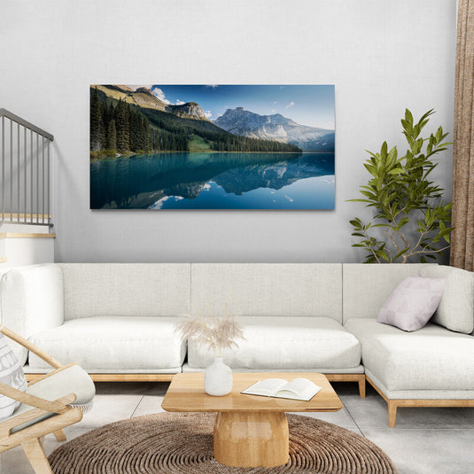 Serenidad montañosa - Canvas Mérida Fine Print Art