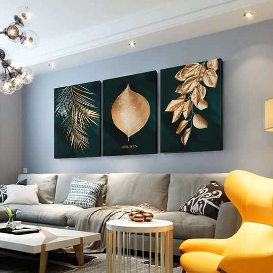 Set Chinese Golden Leaves (Entrega inmediata)